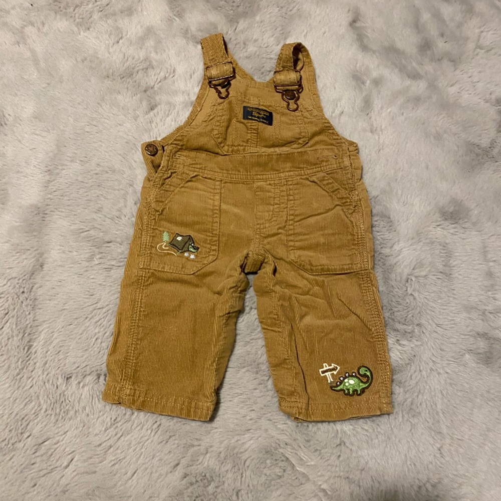 2 pair of overall size 6 months